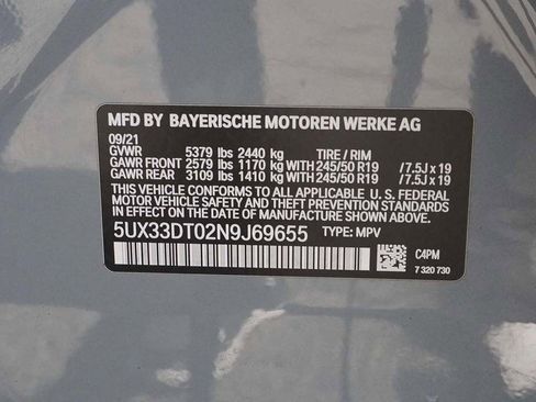 Used 2022 BMW X4 xDrive30i w/ M Sport Package image 53