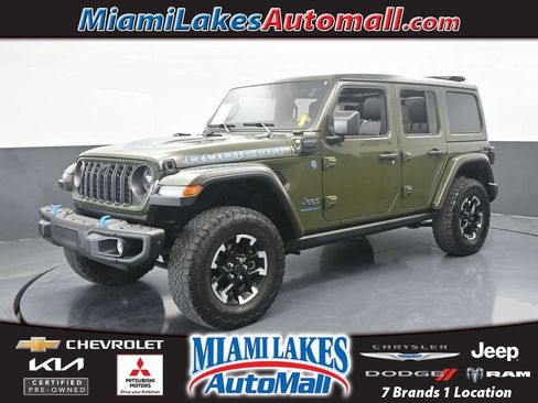 Used 2024 Jeep Wrangler Unlimited Rubicon 4xe image 1