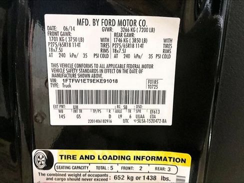 Used 2014 Ford F150 XLT w/ Equipment Group 302A Luxury image 32