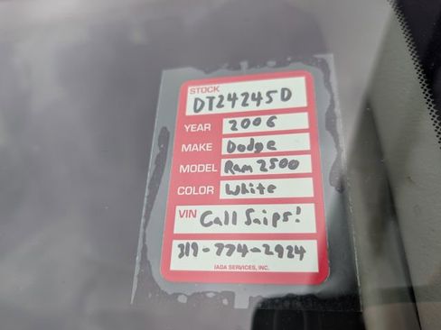 Used 2006 Dodge Ram 2500 Truck SLT w/ Trailer Tow Group image 23