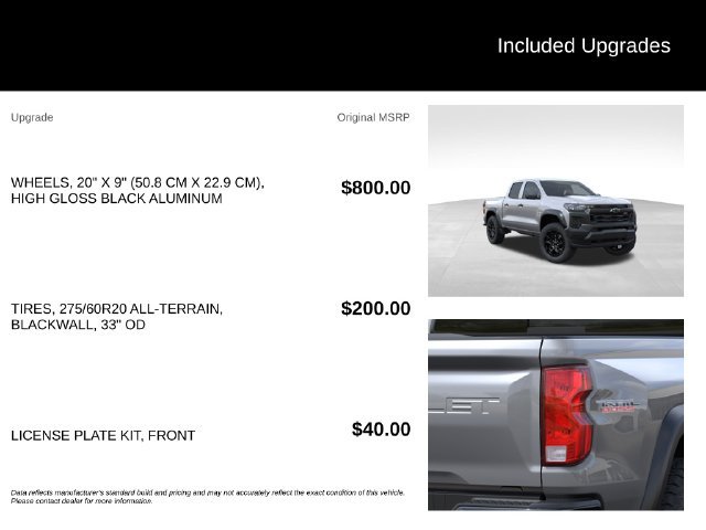New 2026 Chevrolet Colorado Trail Boss AWD/4WD image 5