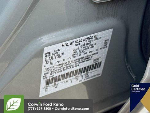 Certified 2023 Ford Maverick Lariat FWD image 34