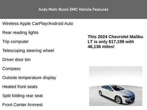Used 2024 Chevrolet Malibu LT image 12