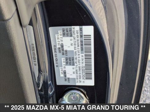 New 2025 MAZDA MX-5 Miata Grand Touring w/ Weather Package image 15