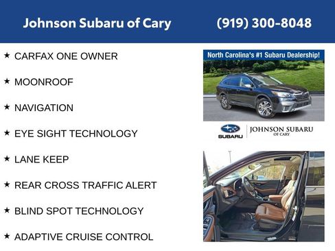 Used 2022 Subaru Outback Touring XT w/ Popular Package #2 image 6