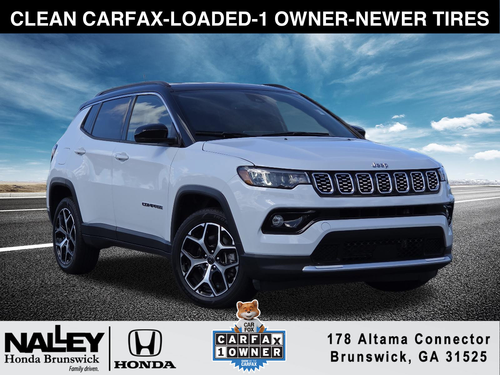 Used 2025 Jeep Compass Limited AWD/4WD image 1