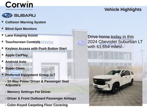 Used 2024 Chevrolet Suburban LT image 6