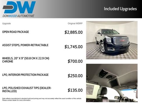 Used 2017 GMC Yukon Denali w/ Open Road Package image 6