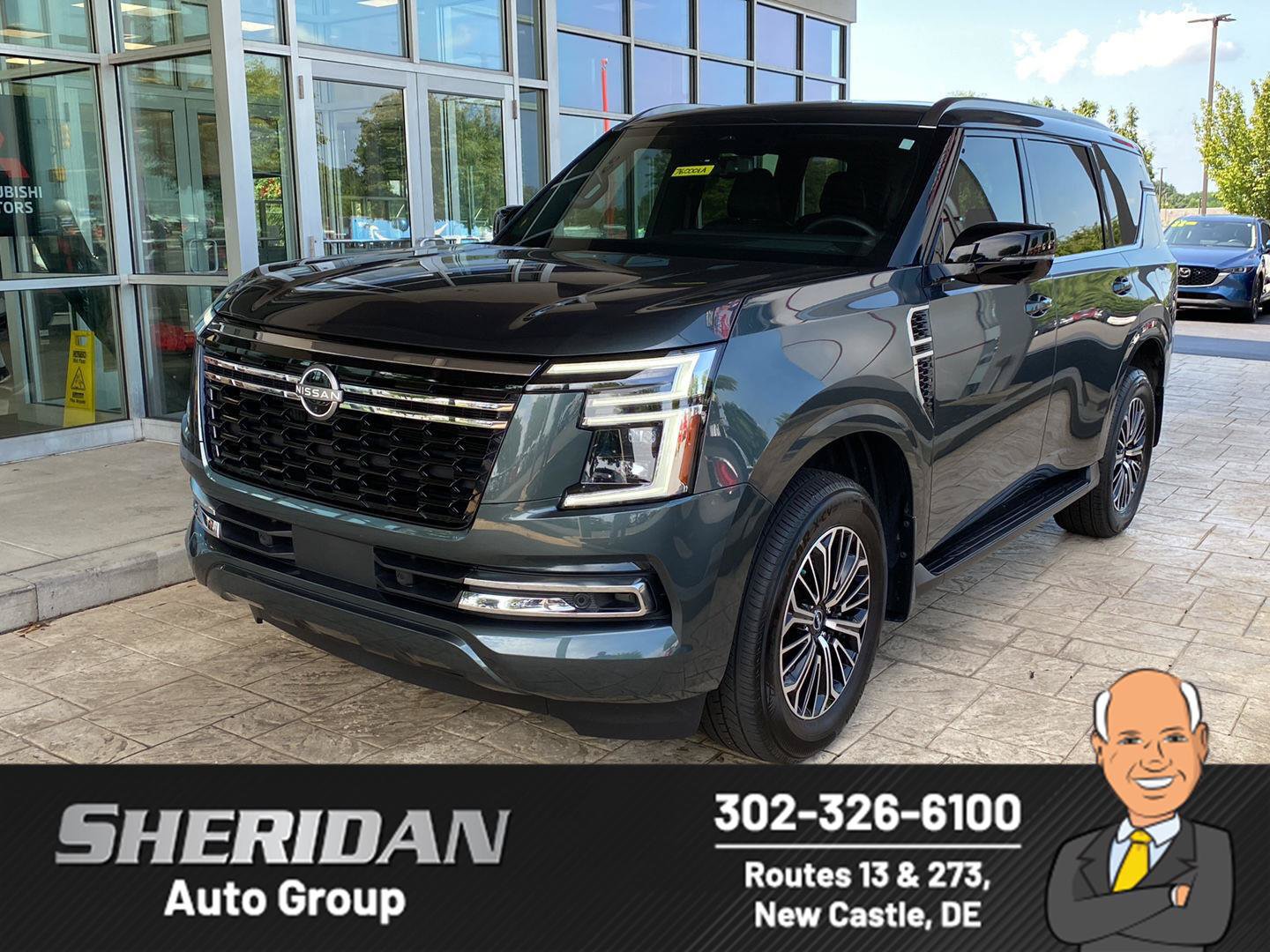 Certified 2025 Nissan Armada SL w/ Captain's Chari Seat Package RWD image 1