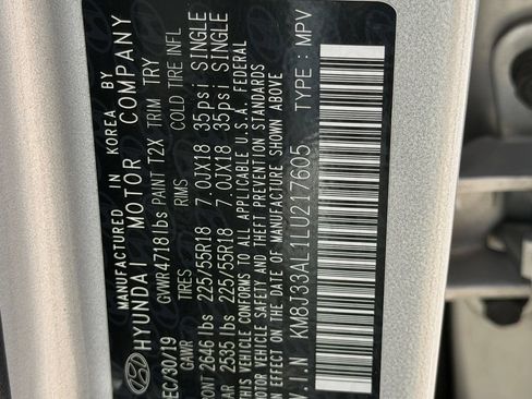Used 2020 Hyundai Tucson Limited FWD image 31