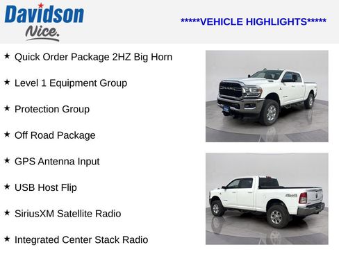 Used 2020 RAM 2500 Big Horn w/ Level 1 Equipment Group image 4