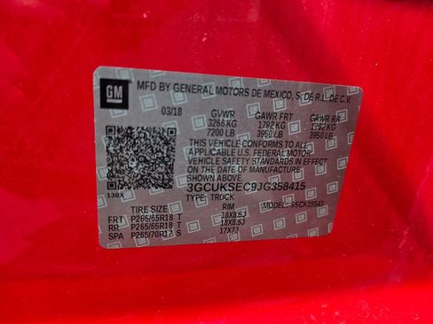 Used 2018 Chevrolet Silverado 1500 LTZ Z71 image 32