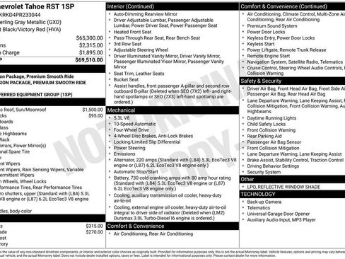 Used 2023 Chevrolet Tahoe RST image 3