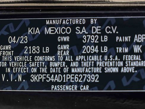 Certified 2023 Kia Forte GT-Line w/ GT-Line Technology Package FWD image 28