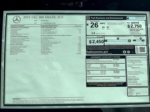 Certified 2025 Mercedes-Benz GLC 300 4MATIC image 25
