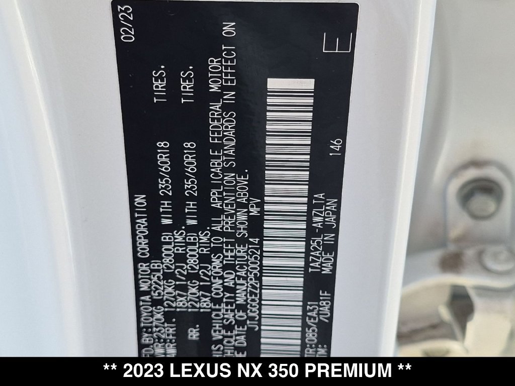 Used 2023 Lexus NX 350 AWD image 35