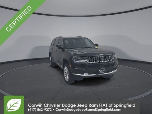 Certified 2023 Jeep Grand Cherokee L Summit w/ Advanced Protech Group IV AWD/4WD image 4