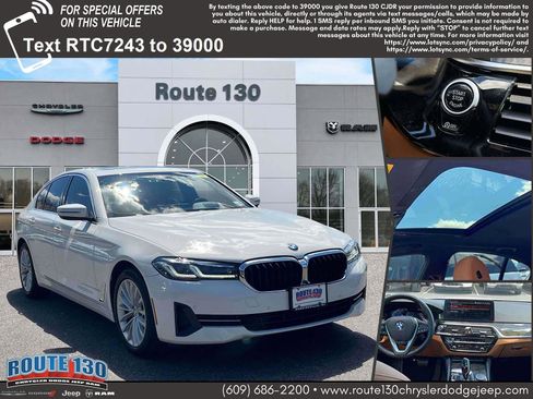 Used 2021 BMW 530i xDrive w/ Premium Package image 1