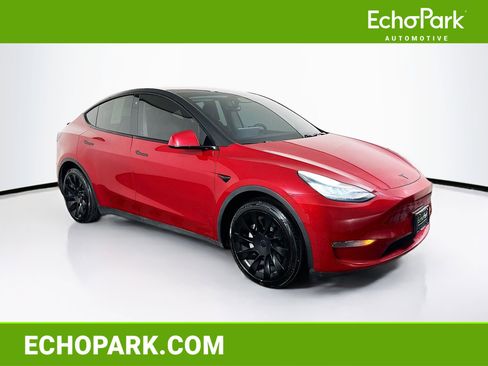 Used 2020 Tesla Model Y Long Range AWD/4WD image 1