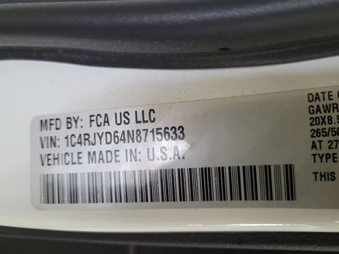 Used 2022 Jeep Grand Cherokee Overland AWD/4WD image 33