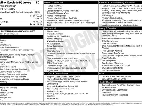 New 2025 Cadillac Escalade IQ Luxury 1 image 40