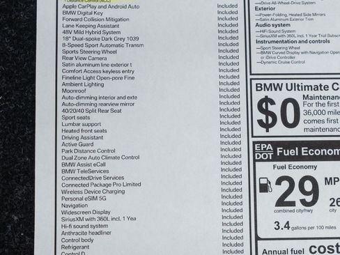 Used 2026 BMW 330i xDrive Sedan AWD/4WD image 54