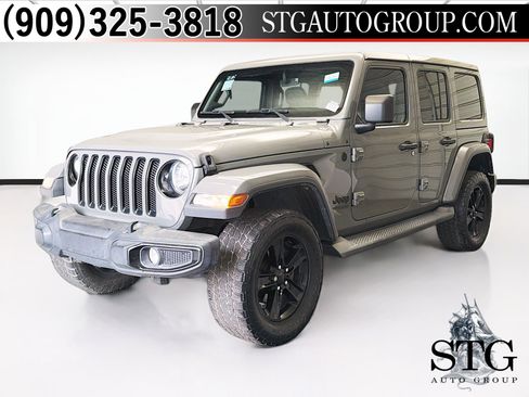 Used 2021 Jeep Wrangler Unlimited Sahara image 1