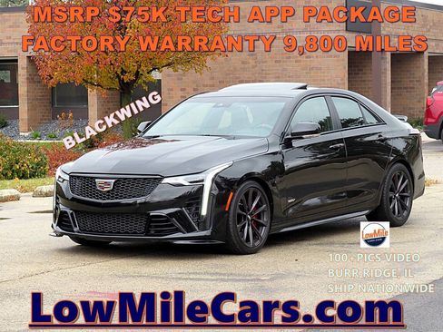 Used 2023 Cadillac CT4 V Blackwing w/ Driver Assist Package image 1