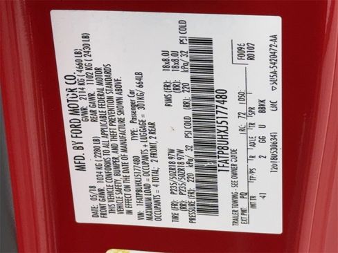 Used 2018 Ford Mustang Premium image 54