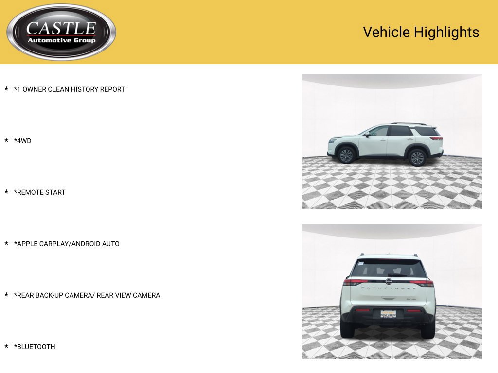 Used 2024 Nissan Pathfinder SV AWD/4WD image 3