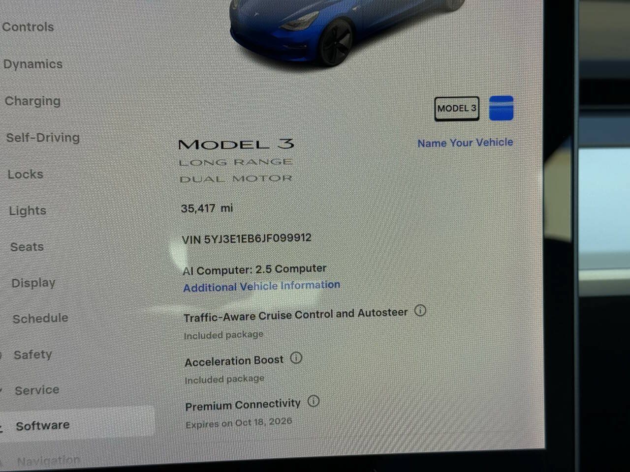 Used 2018 Tesla Model 3 Long Range AWD/4WD image 10