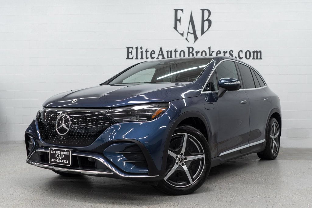 Used 2023 Mercedes-Benz EQE 350+ 4MATIC SUV w/ AMG Line Exterior Package image 1
