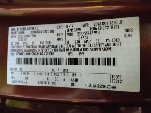 Used 2018 Ford Escape SEL image 33