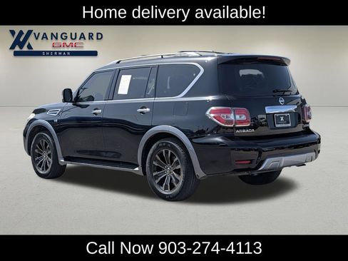 Used 2017 Nissan Armada Platinum w/ Captain Seat Package RWD image 6