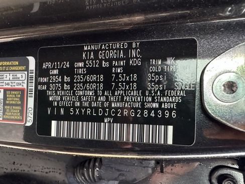 Certified 2024 Kia Sorento S image 43