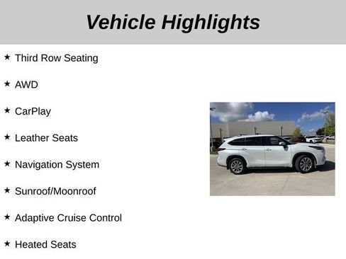 Used 2022 Toyota Highlander Limited AWD/4WD image 5