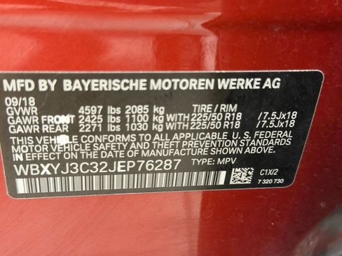 Used 2018 BMW X2 sDrive28i w/ Convenience Package FWD image 37