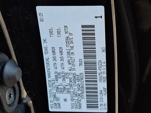 Used 2025 Toyota Tundra 1794 Edition w/ TRD Off-Road Package AWD/4WD image 27