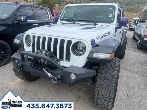 Used 2023 Jeep Wrangler Unlimited Rubicon 4xe w/ Cold Weather Group AWD/4WD image 7