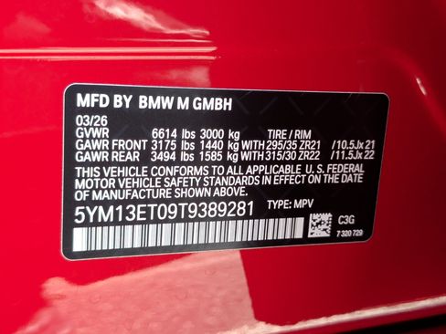 New 2026 BMW X5 M Competition w/ Executive Package AWD/4WD image 45