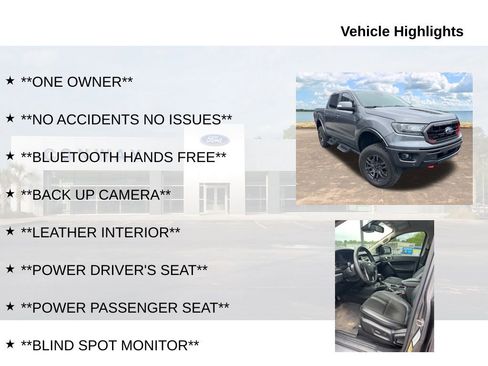 Used 2021 Ford Ranger Lariat w/ Tremor Off-Road Package AWD/4WD image 6