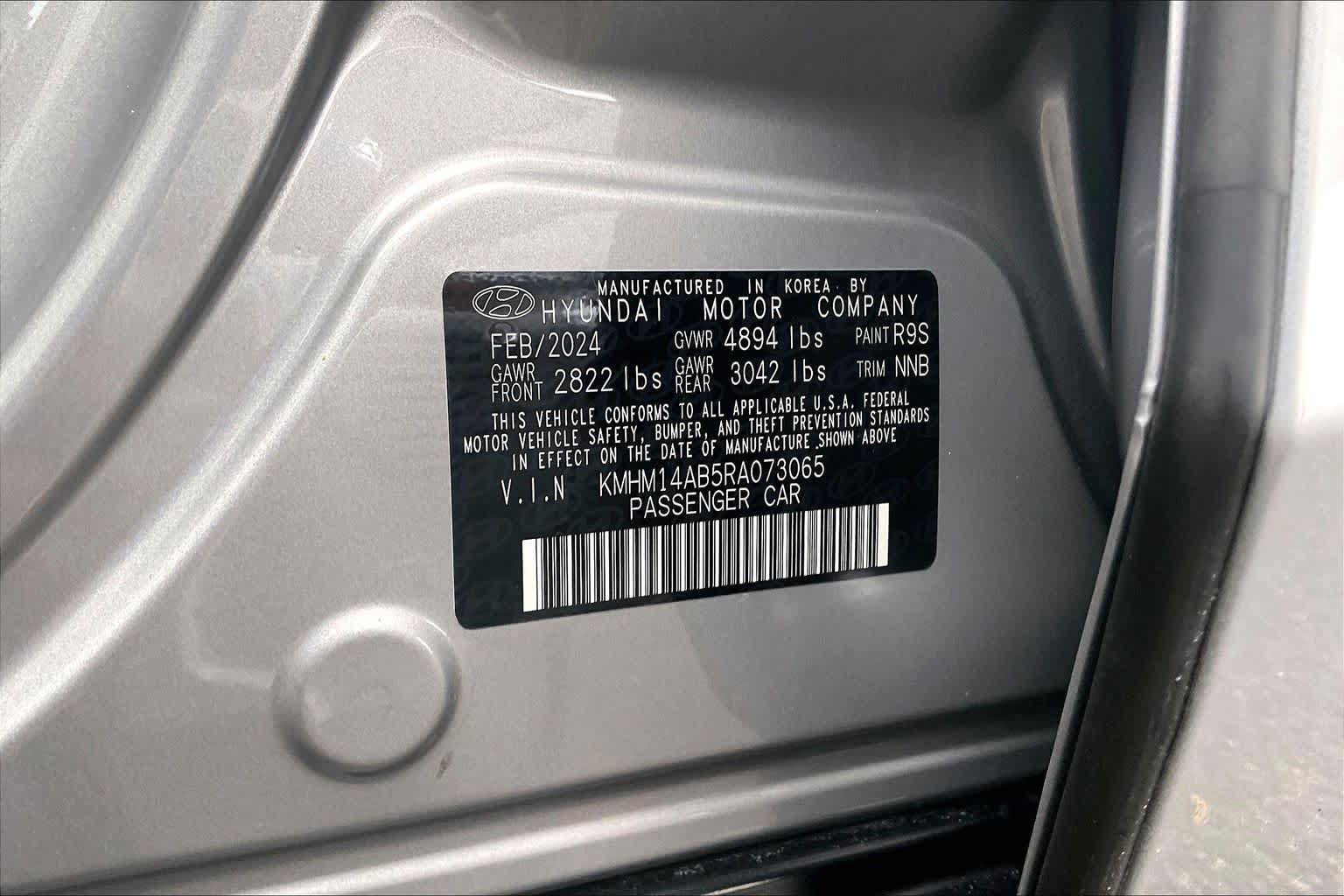 Certified 2024 Hyundai Ioniq 6 SEL RWD image 33