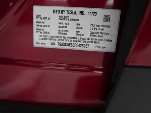 Used 2023 Tesla Model X AWD/4WD image 31