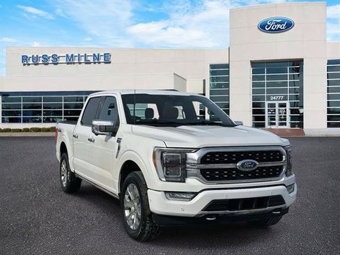 Used 2021 Ford F150 Platinum w/ Equipment Group 701A High image 1
