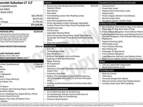 Used 2024 Chevrolet Suburban LT w/ Luxury Package image 4