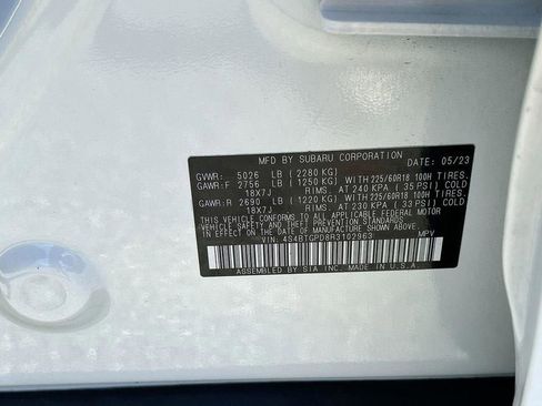 Used 2024 Subaru Outback Touring XT image 35