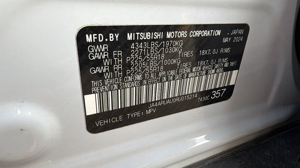 Used 2024 Mitsubishi Outlander Sport ES AWD/4WD image 30
