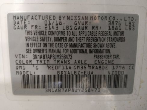 Used 2018 Nissan Sentra S image 33