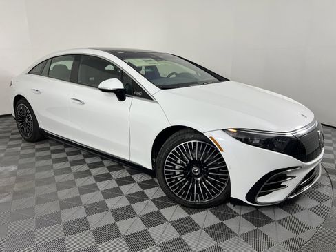Used 2024 Mercedes-Benz EQS 450+ 4MATIC Sedan image 2