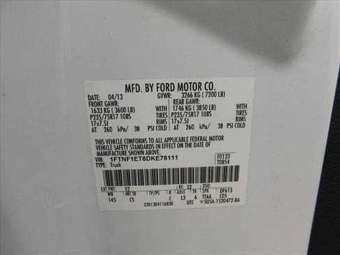 Used 2013 Ford F150 XL w/ XL Plus Pkg AWD/4WD image 15